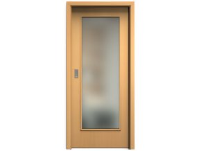 SAPELI ELEGANT KOMFORT M40 - DÝHA -POSUVNÉ DVERE VR. ZÁRUBNE - Buk