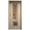 SAPELI ELEGANT PRAKTIK M55 - START - POSUVNÉ DVEŘE VČ. ZÁRUBNĚ - Buk