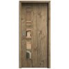 SAPELI ELEGANT KOMFORT M33 - CPL LAMINÁT - POSUVNÉ DVEŘE VČ. ZÁRUBNĚ - Dub sherwood