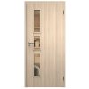 SAPELI ELEGANT KOMFORT M33 - CPL LAMINÁT - OTOČNÉ DVEŘE VČ. ZÁRUBNĚ - Jasan (Průchozí výška (cm) 210, Průchozí šířka (cm) 120, typ skla Satináto bílé)