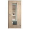SAPELI ELEGANT KOMFORT M55 - CPL LAMINÁT - OTOČNÉ DVEŘE VČ. ZÁRUBNĚ - Jasan