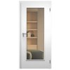 SAPELI ELEGANT PRAKTIK M40 - START - OTOČNÉ DVEŘE VČ. ZÁRUBNĚ - Bílá