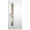 SAPELI ELEGANT PRAKTIK M60 - START - OTOČNÉ DVEŘE VČ. ZÁRUBNĚ - Bílá (Průchozí výška (cm) 197, Průchozí šířka (cm) 60, typ skla Satináto bílé)