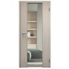 SAPELI HARMONIE KOMFORT M40 - CPL LAMINÁT - OTOČNÉ DVEŘE VČ. ZÁRUBNĚ - BOROVICE BÍLÁ (Průchozí výška (cm) 210, Průchozí šířka (cm) 90, typ skla Satináto bílé)