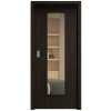 SAPELI ELEGANT KOMFORT M55 - CPL LAMINÁT - POSUVNÉ DVEŘE VČ. ZÁRUBNĚ - Wenge