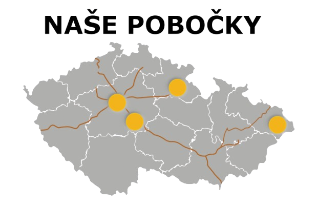 JAP POUZDRO - mapa poboček