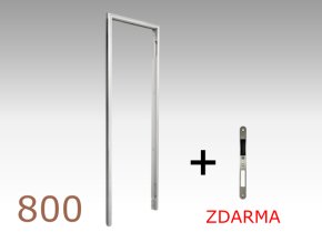 800 mm - Skrytá zárubeň reverzní AKTIVE 25/15