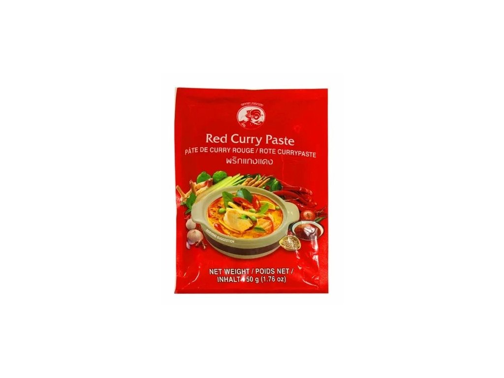 Pâte de Curry Rouge 400g - Cock Brand