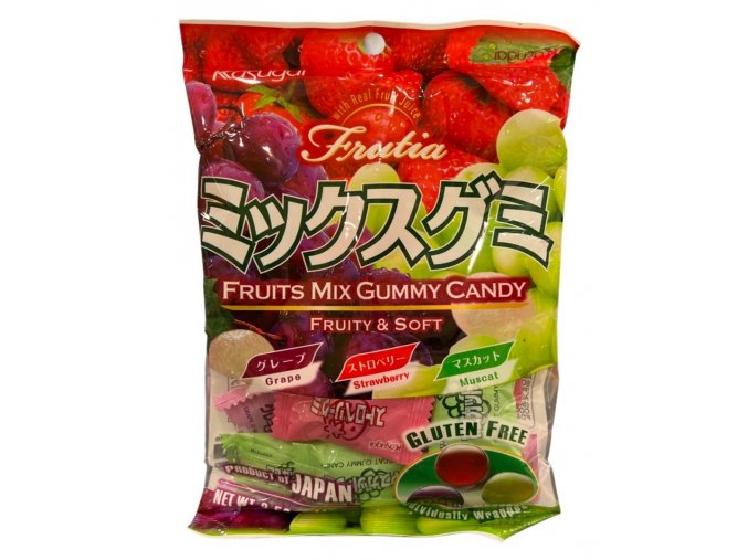 Kasugai Mix gummy Strawberry Muscat Grape