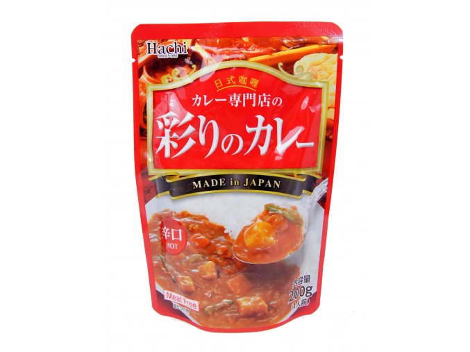 Hachi Curry Meat Free Hot 200g