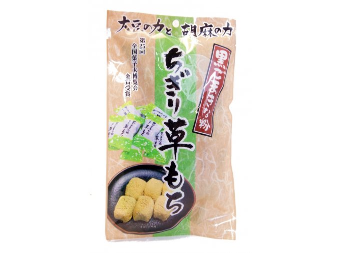 Seiki Kurogoma Kinako Chigiri Kusa Mochi 130g ( po expiraci )