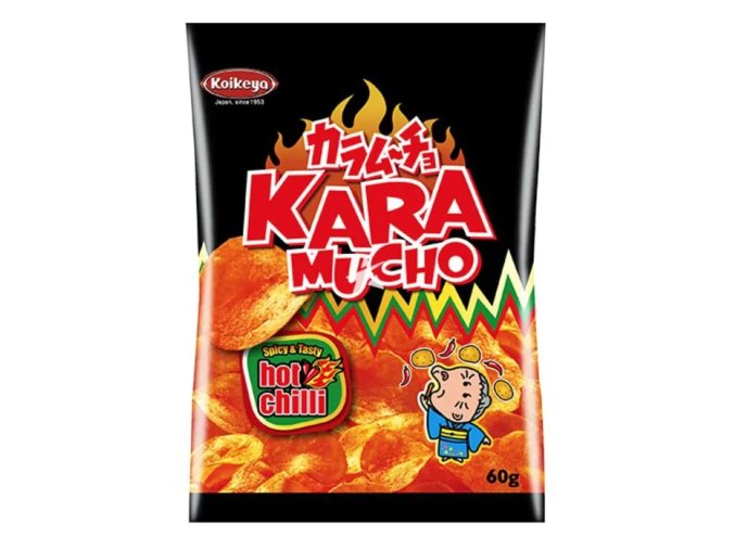 Koikeya Kara Mucho Chilli Chips 60g