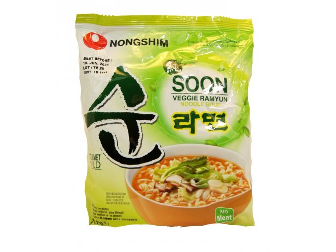 Nong Shim Soon Veggie Ramyun 112g