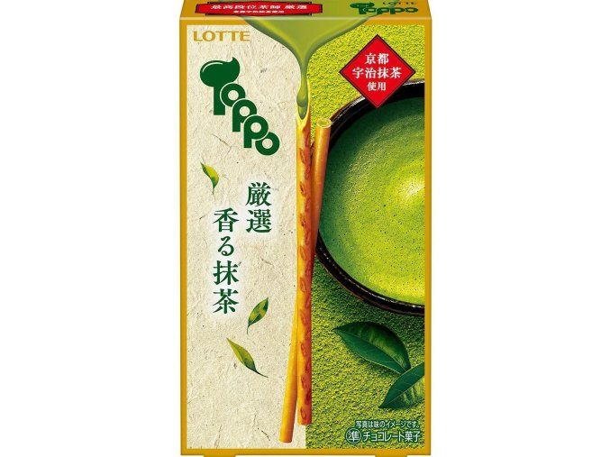Lotte Toppo Matcha 72g