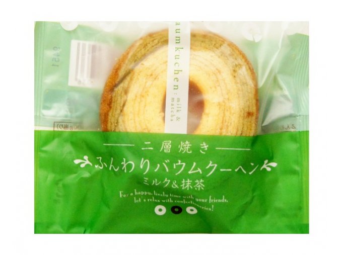 Taiyo Food Milk & Matcha Cake 75g