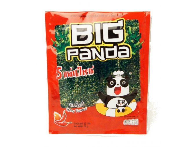 Big Panda Flavour Seaweed  Chilli 30g