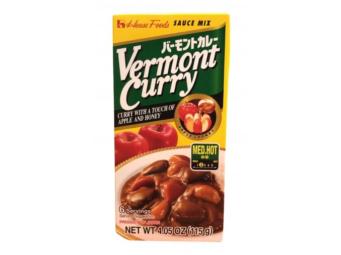 House Foods Vermont Curry Medium Hot 115g