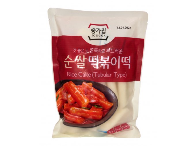 Jongga Rice Cake  ( tubular type ) 500g