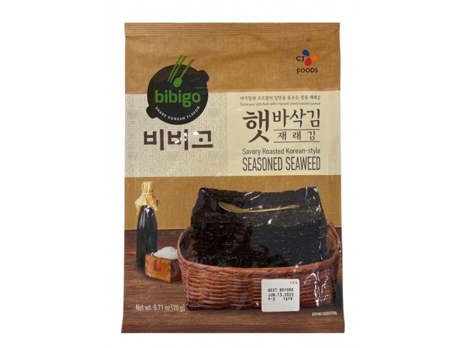 Bibigo Roasted Nori Snack 20g