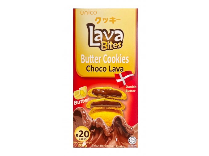 Lava Bites Butter Cookies Choco 20p