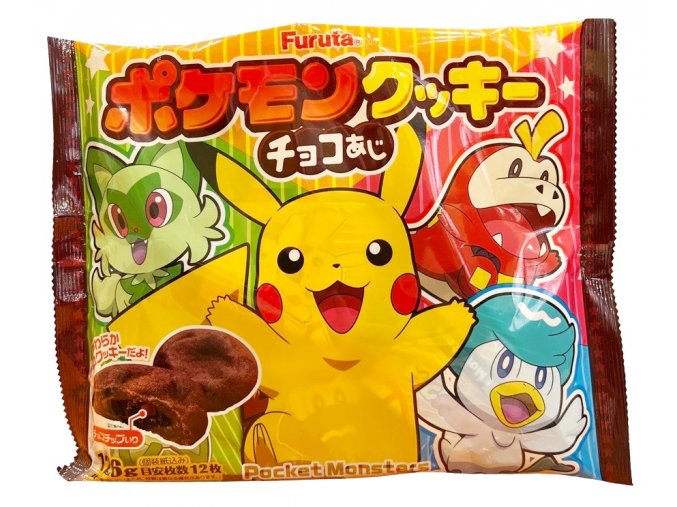 Furuta Pokémon Cookies Brown 147g