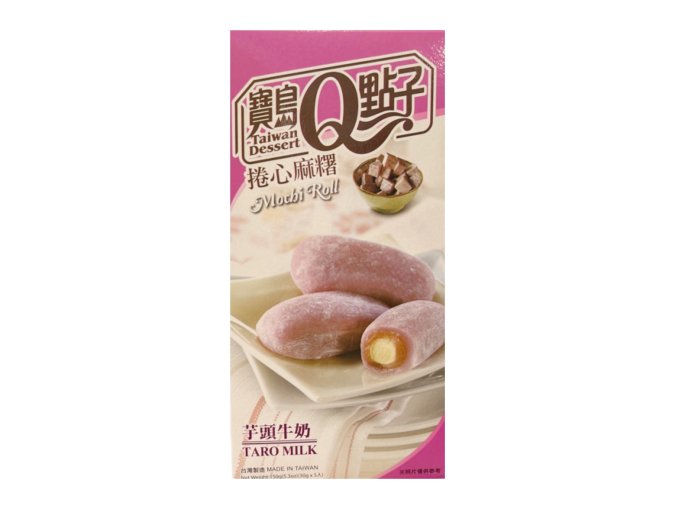 Q Brand Mochi Taro Milk 150g