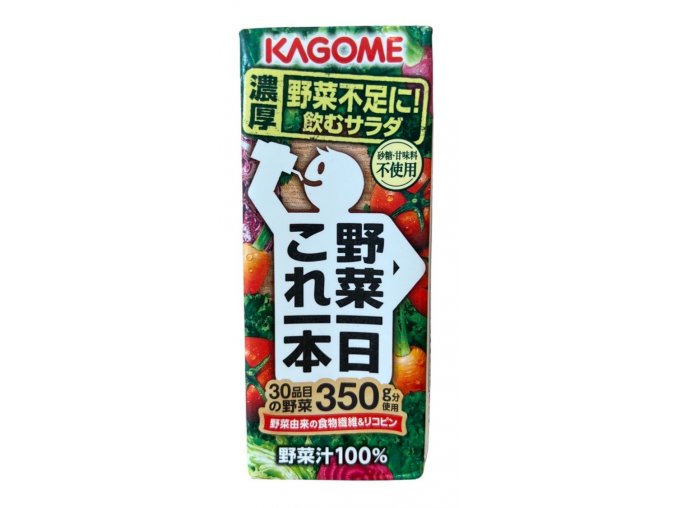 Kagome Yasai Juice 200 ml ( prošlé datum min trvanlivosti )