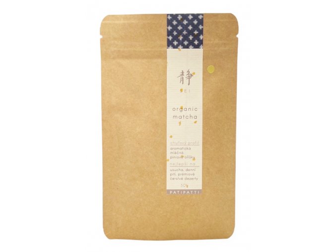 PatiPatti Organic Matcha Sei 40g