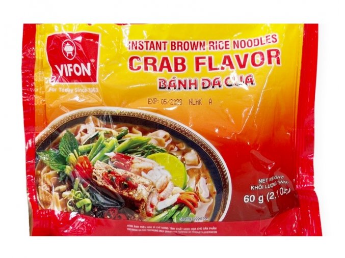 Vifon Instant Noodles Crab Flavour 60g