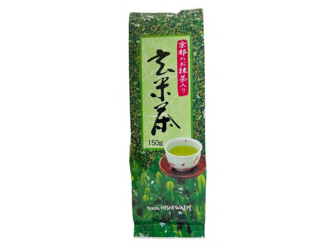 Hishiwaen Genmai Cha Green Tea with Roasted Rice&Matcha 150g