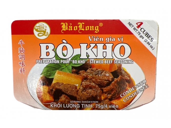 Bao Long bujón k hovězímu masu 75g - prošlé datum minimální trvanlivosti