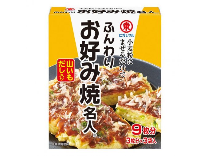 Higashimaru Funwari Okonomiyaki Mix (16g*3 Packs) 48g