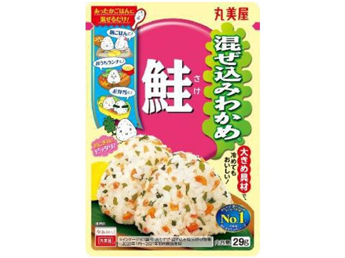 Marumiya Furikake mixed Wakame seaweed and Salmon 29g