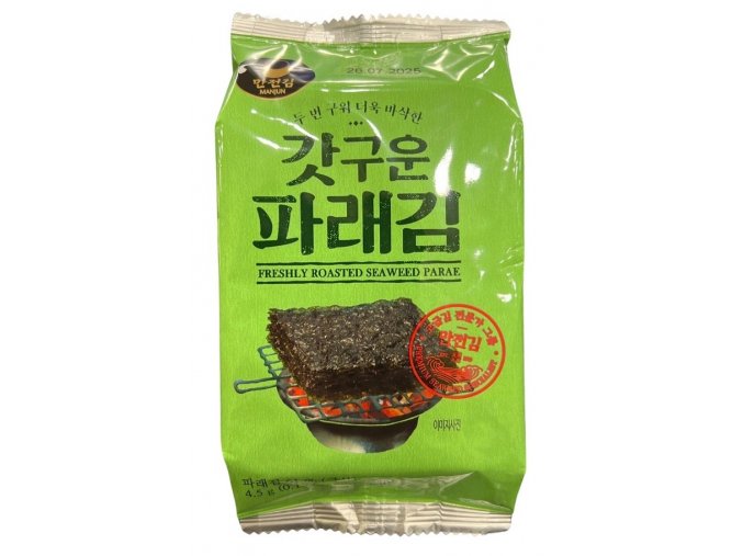 Manjun Freshly Roasted Seaweed Parae 4,5g