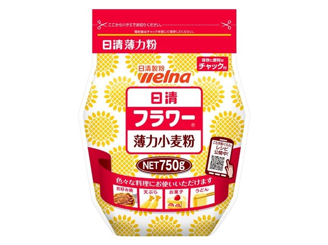 Nissin Flower with zipper 750g