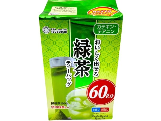 Tsuboichi Ryokucha & Matcha Tea bag 40ks