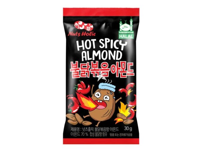 nuts holic nuts holic hot spicy almond 30g 8807354215324 Mustakshif