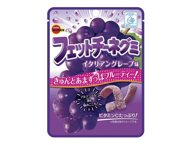 Bourbon Fettuccine Gummi Grape 50g