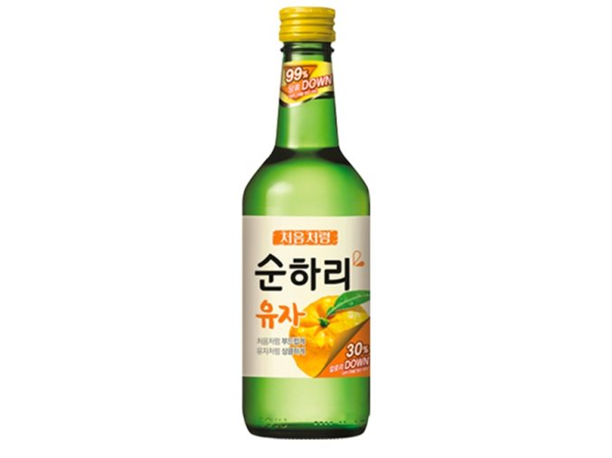 Lotte Chum Churum Yuzu Soju 350ml