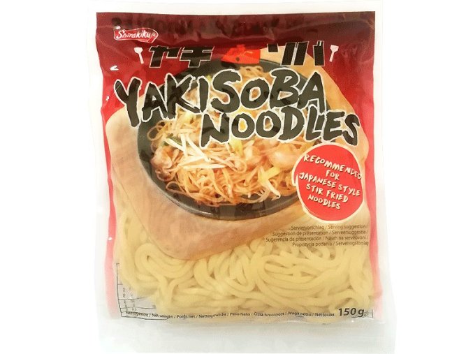 shirakiku yakisoba noodles 150g