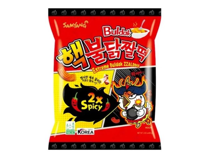 Samyang Buldak Hot Chicken Flavoured Extreme Zzaldduk Snack 80g