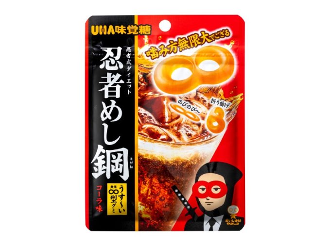 UHA Mikakuto Ninja Meshi Hagane, Cola Flavor (50g)