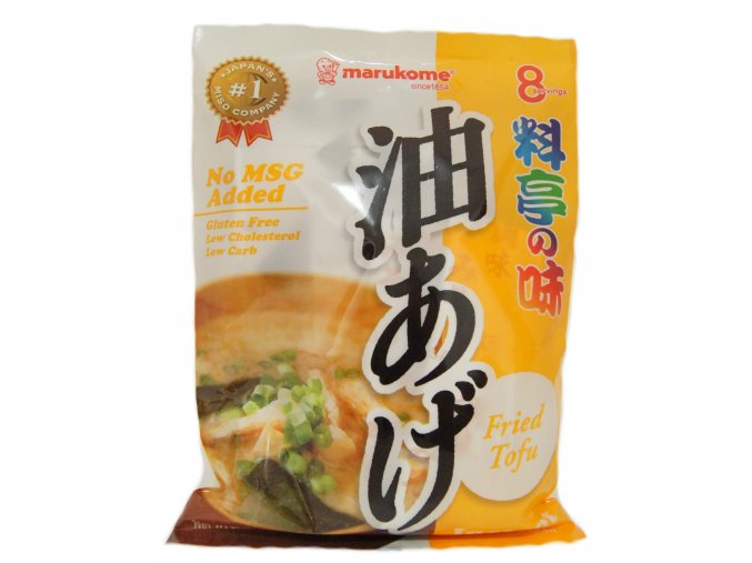 Marukome Instant Miso Soup Fried Tofu (8p) 190g
