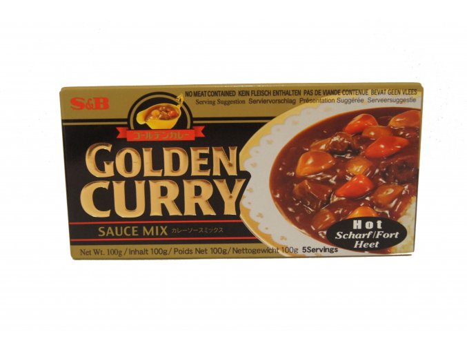 S&B Golden Curry Hot 100g