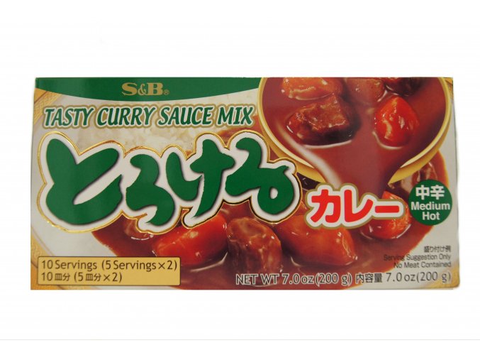 S&B Torokeru Curry Medium Hot 200g