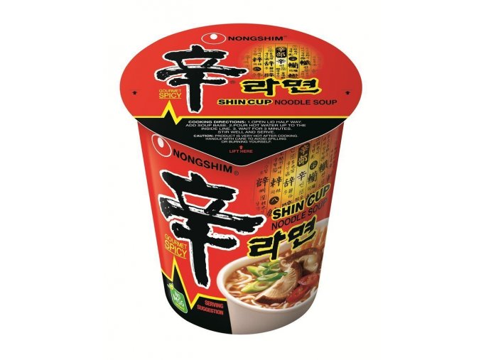 Nong Shim Shin Cup Ramen instatní polévka 75g