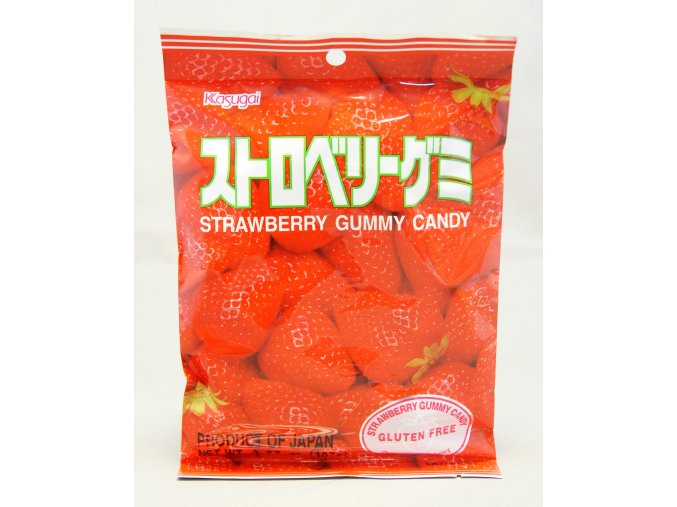 Kasugai Strawberry Gummy Candy