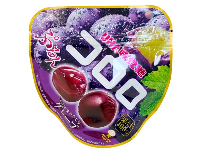 UHA Mikakuto Kororo Grape Gummy 48g