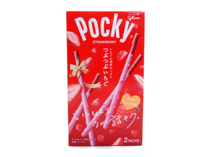 Glico Pocky Strawberry Heartful