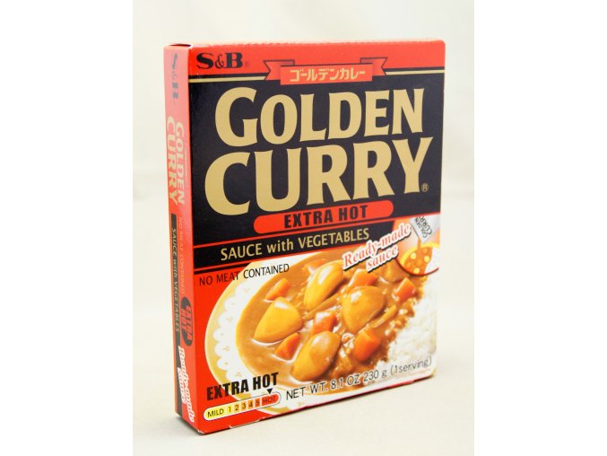 S&B Golden Curry Extra Hot Ready-made Sauce